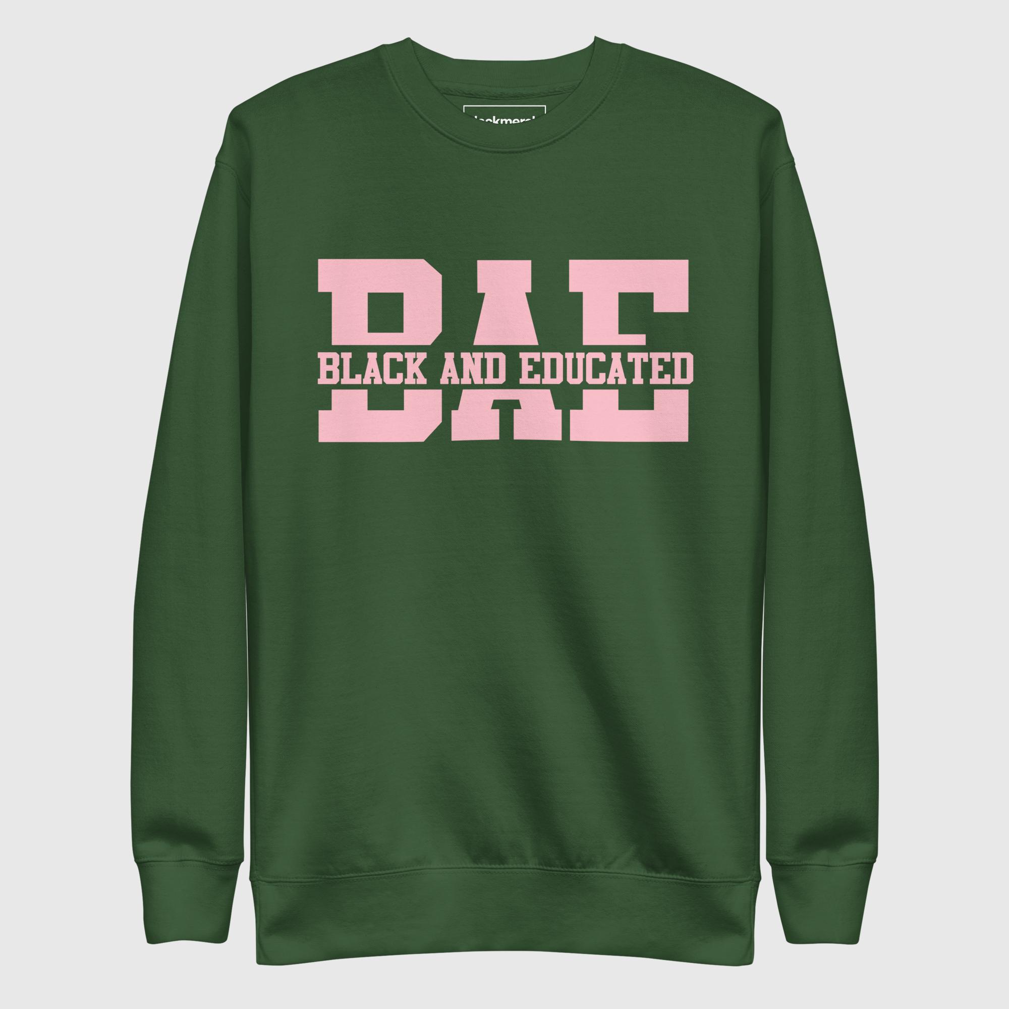 unisex-premium-sweatshirt-forest-green-front-690f97ecb6063.jpg BAE Sweatshirt - Image 1