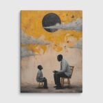 When Fathers Become Suns Canvas Print
